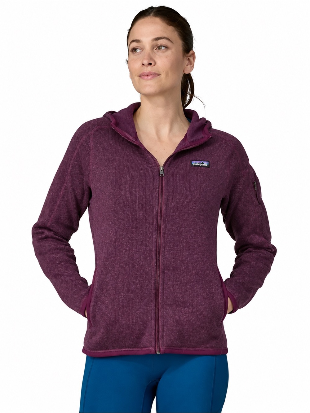 Patagonia Full-Zip Teddy Fleece Jacket Better Sweater Purple